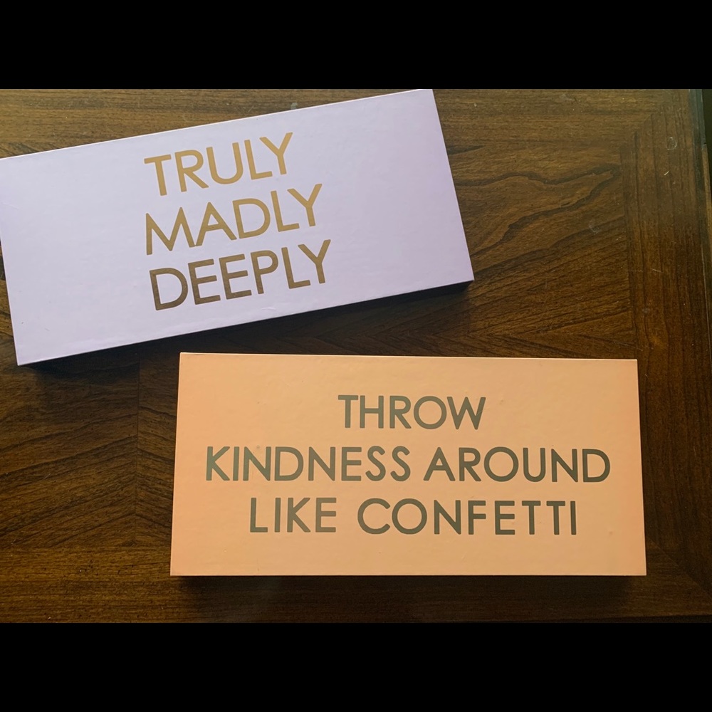 2 wall signs